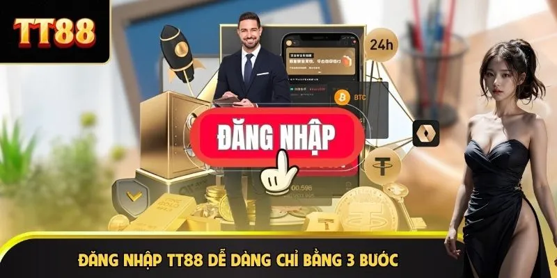 Đăng nhập TT88 dễ dàng chỉ bằng 3 bước